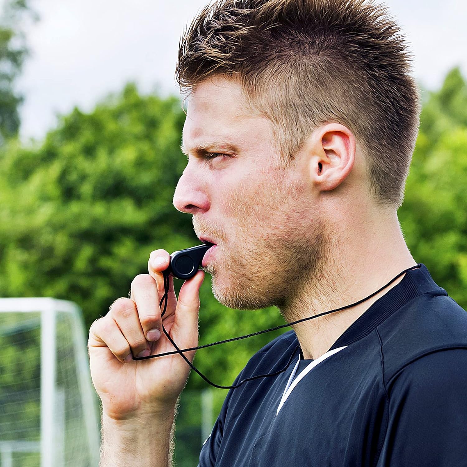 SANNIX 7 Pack Whistles, Coaches Whistles with Lanyard Sports Whistle Loud Crisp Sound Whistles for Referees Training Gyms Emergency - Image 5